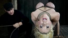 Two captive sluts' throat and vagina raped hard