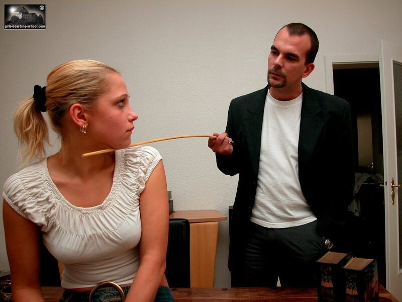 Take off your clothes. The cane is coming!