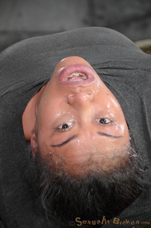 Wrapped ebony cannot do anything except dick sucking