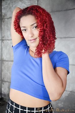 Sexiest young ebony enjoys brutal interracial sex