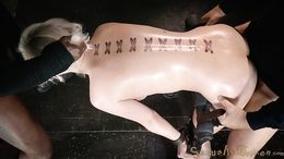 Sub girl gets her mouth fucked in hardcore mode