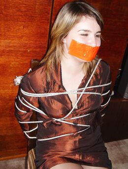 Pantyhose bondage