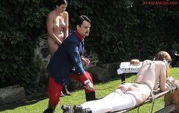 Tied to the horse of punishment