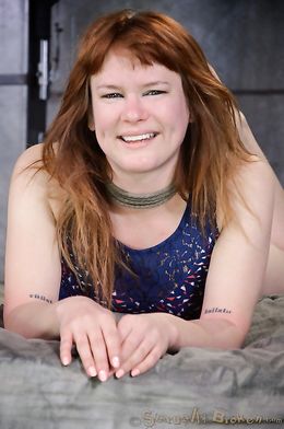 Redhead beauty really enjoys vaginal sex with her dominator