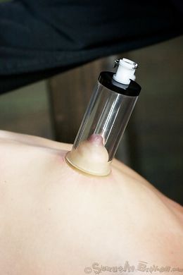 Fisting and machine pussy destruction while being throat fucked