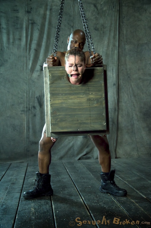 Big dick black guy rapes an innocent tiny redhead