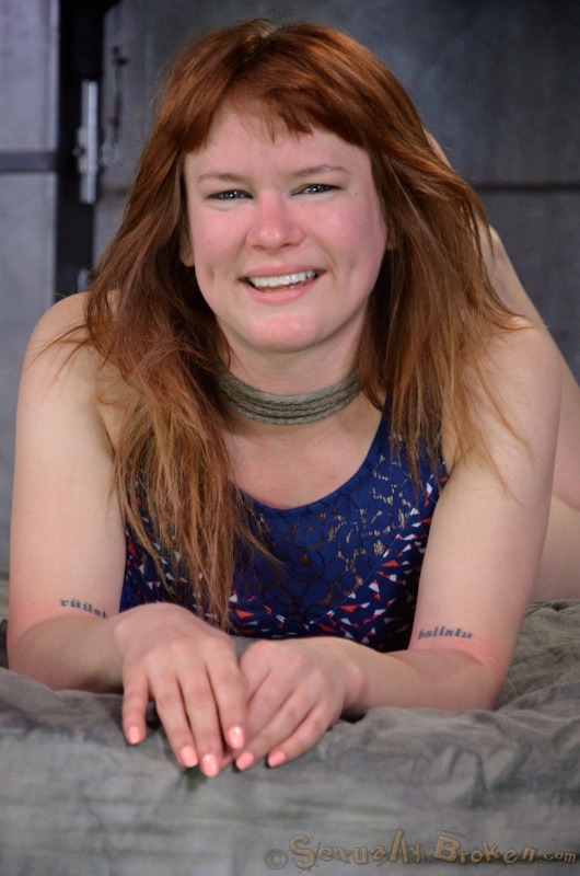 Amazing redhead babe likes hardcore vaginal penetration