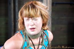 Extreme sex with a submissive redhead cutie