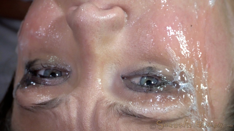 Sexually broken whore got her holes destroyed by two men